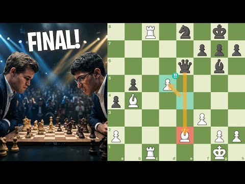 FINAL! Carlsen x Firouzja — Quem é o Rei do Blitz?