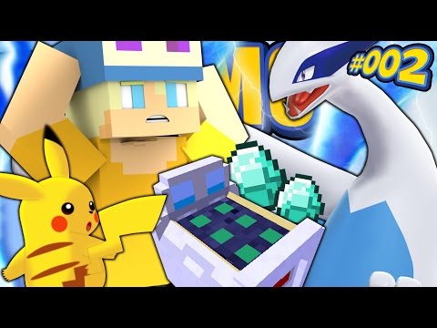 I FIND DIAMONDS, BUILD MY HOUSE AND SPAWN LUGIA!!! - Minecraft Pixelmon ITA #02