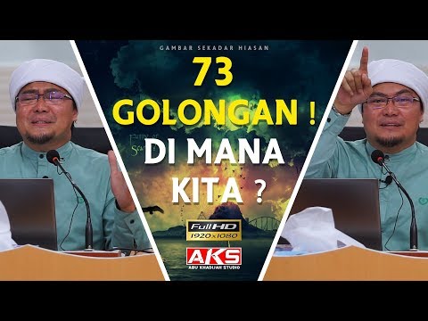 73 Golongan ! Di Mana Kita ? | Ustaz Jafri Abu Bakar Mahmoodi