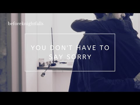 ASMR: you don't have to say sorry