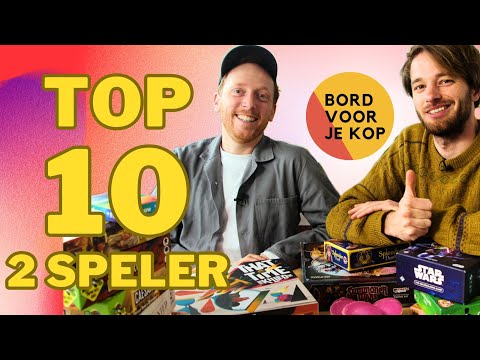 Bord Voor Je Kop Twee Speler Special 2023 - De Leukste Bordspellen Voor Twee Spelers