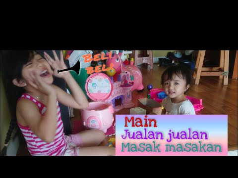 #Mainmasakmasakan #jualanjualan lg asyik main tapi... (part 1)