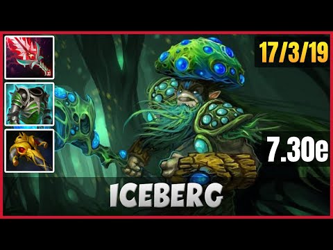 Iceberg | Nature's Prophet | Dota 2 Full Matche | 7.30e | Dota 2 Learn Gameplay