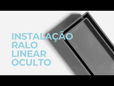 Como instalar Ralo Linear Oculto