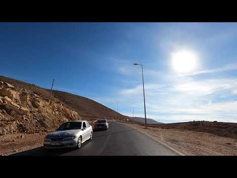 Jordanie Route Petra Aqaba, Gopro / Jordan Road Petra to Aqaba, Gopro