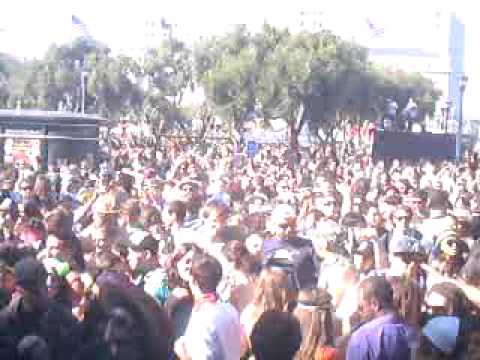 San Francisco LovEvolution parade - No Komply on BADNB float