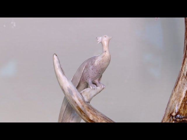 «Резьба по кости Малявина» в музее минералов