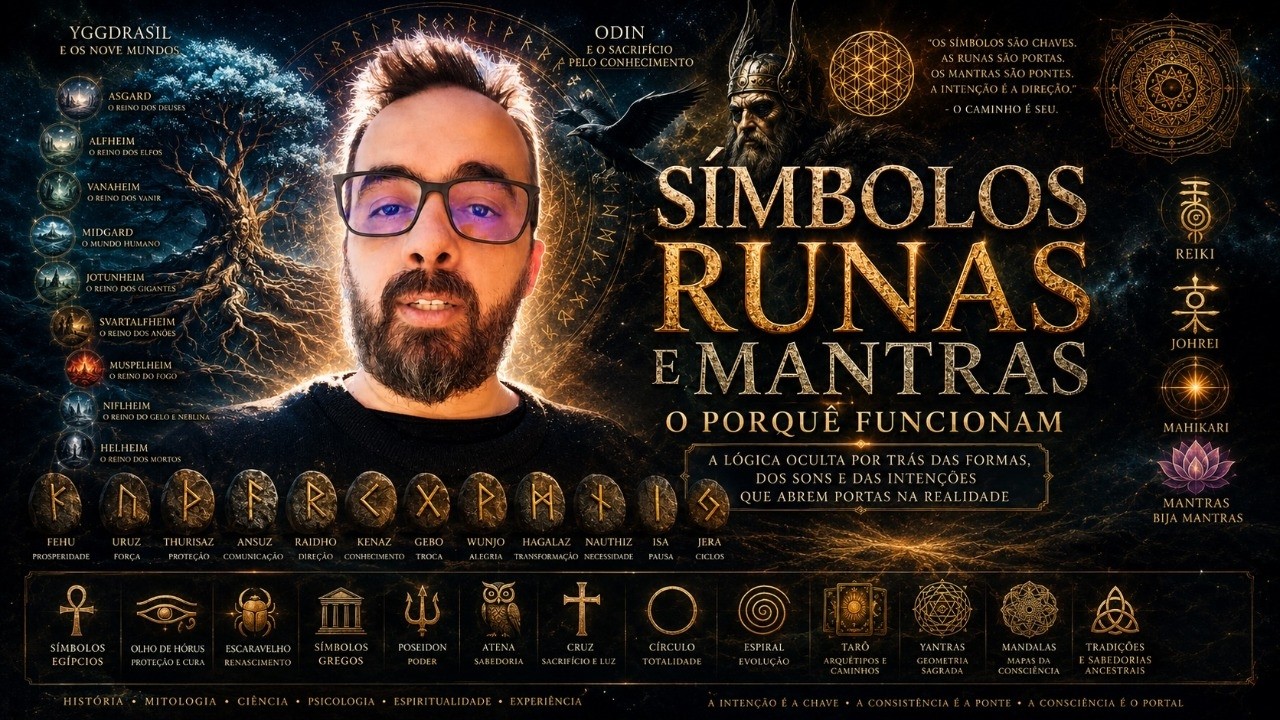SIMBOLOS RUNAS E MANTRAS - PODER E FUNCIONAM? POR QUE?