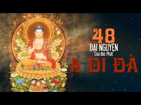 48 Đại Nguyện Của Đức Phật A Di Đà ( Chữ Lớn Dễ Đọc ) Kèm Video