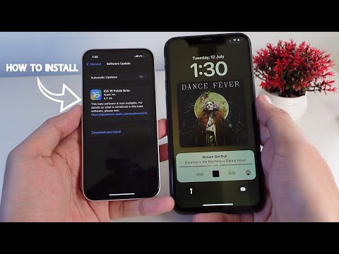 iOS 16 Public Beta is Here - How to Install iOS 16 Public Beta FREE + New Features