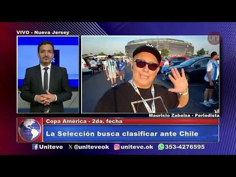 Copa América: móvil en vivo desde el estadio de Nueva Jersey