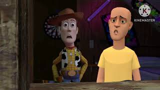 toy story woody fails escape sids house