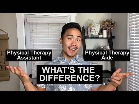 Diferença entre auxiliar e auxiliar de fisioterapia |Escolaridade, salário, funções