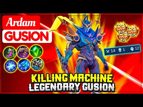 Killing Machine Legendary Gusion [ Ardam Gusion ] Mobile Legends