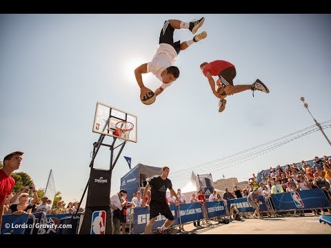World's Best Basketball Freestyle Dunks   Lords of Gravity in 8k