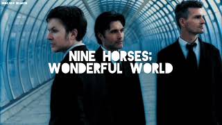 Nine Horses - Wonderful World (Lyrics/Subtitulado al español)