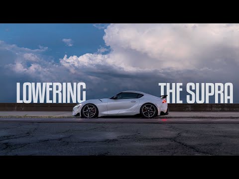 LOWERING THE SUPRA: RS-R SUPERDOWN SPRINGS