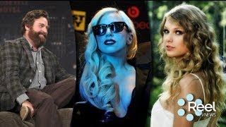 The Campaign star Zach Galifianakis' Wedding, Lady Gaga's Fame Trailer, & Taylor Swift's Red Album