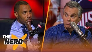 Kenyon Martin responds to Colin&#39;s NBA Top-10 players list, Talks LeBron - Jordan | NBA | THE HERD