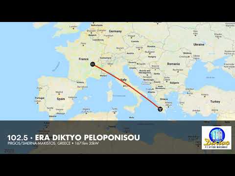 [FM-DX] ERA Diktyo Peloponisou (Greece) via Sporadic E in France • 12/06/2019