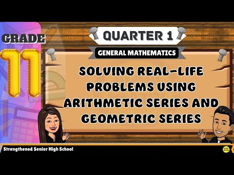 SOLVING REAL-LIFE PROBLEMS USING ARITHMETIC SERIES AND GEOMETRIC SERIES