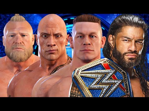 WWE 2K22 Gameplay Who Will Dethrone King Roman Reigns - WWE 2K22 Live Stream