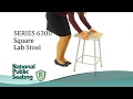 6300 Series - Square Science Stools