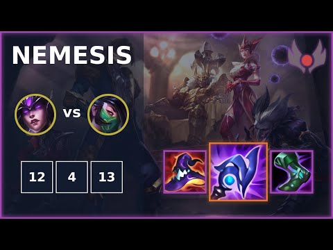 [ Nemesis ] Syndra MID vs Akali | KR GRANDMASTER | LOL Season 2022