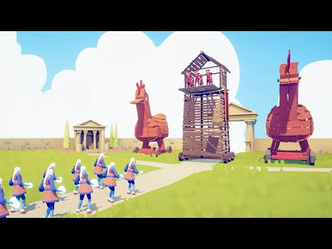 TROJAN CHICKEN TOWER vs EVERY UNIT 🐔💥 | TABS - Totally Accurate Battle Simulator Gameplay