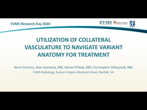 Thumbnail image of video presentation for Utilization of collateral vasculature to navigate variant anatomy for treatment