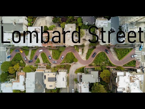 Lombard Street, San Francisco, California, USA