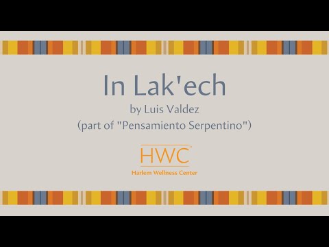 In Lak'ech (You are my other me)