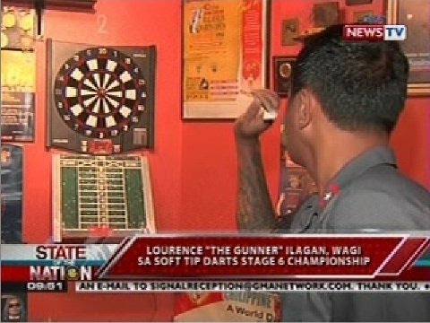 SONA: Pinoy na si Lourence 'The Gunner' Ilagan, wagi sa Soft Tip Darts Stage 6 Championship