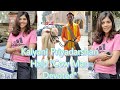 South Actress Kalyani Priyadarshan Helps To Cow Man Devotee For Food Need S In Mumbai