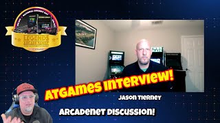 AtGames ArcadeNet Discussion With Jason Tierney - National Owners Day 2021