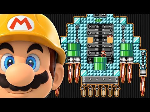Super Mario Maker Level Showcase - Platforming Music Level