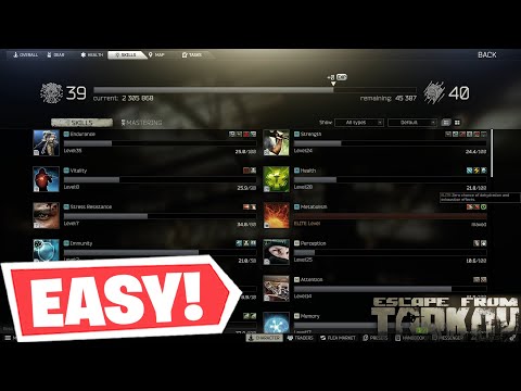 Escape From Tarkov - Metabolism Skill Guide For Patch 12.12 - The Easiest Skill To Get Elite!