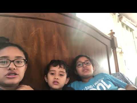 Saaj, Suju & Srijay wishing Saharsh a very Happy Birthday 🎈🎉🎂