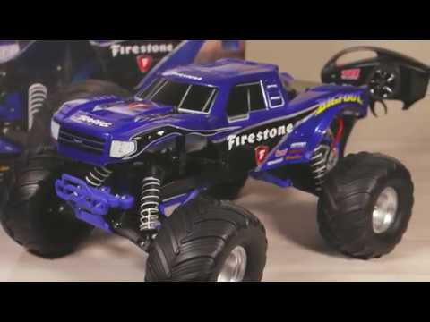 Traxxas Bigfoot Modern Firestone Blue Unboxing