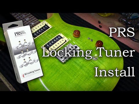 PRS SE Custom 24 Locking Tuner Upgrade