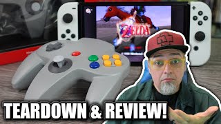 The Nintendo Switch Official N64 Controller SURPRISED ME! Teardown & Review!