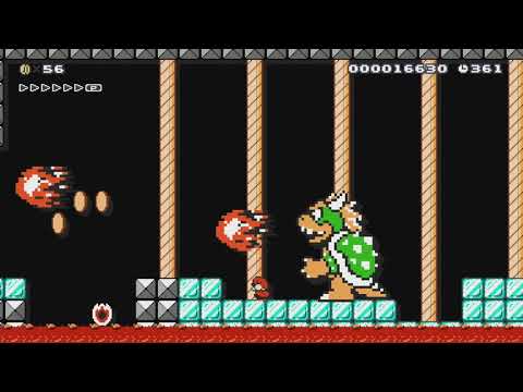 Bowser Didn't Pay the Heat Bill by Stefan - SUPER MARIO MAKER - NO COMMENTARY 1bj