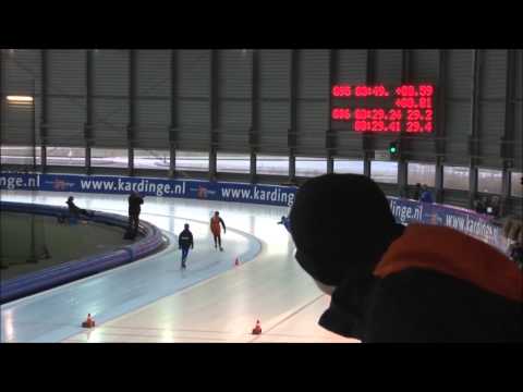 Gijs Kamp - Hylke de Boer 700m tijdrit iSkate NPT 2016