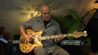 Video thumbnail for Fender Coronado II Wildwood Bass from 1968 presented by Vintage Guitar Oldenburg and Detlef Blanke by Vintage Guitar Oldenburg