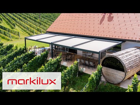 markilux pergola stretch Referenz: Weinschmiede 18