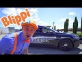 Police Cars for Toddlers with Blippi | Educational Videos for Kids