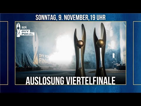 Zoi DVV-Pokal 2025/26: Auslosung Viertelfinalspiele der Männer und Frauen