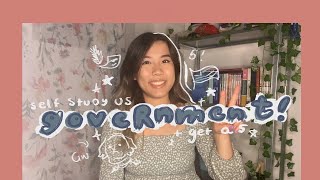 how to self study ap us gov (and get a 5!)