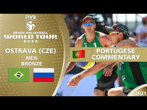 Andre/George vs. Krasilnikov/Stoyanovskiy - Bronze Homens | 4* Ostrava 2021
