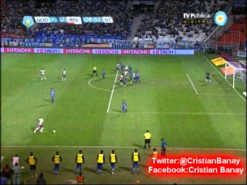 Gol de Alvarez Balanta a Godoy Cruz (1-2) (Relato Costa Febre) Torneo Final 2013 (21/4/2013)